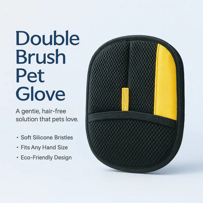 Pet Hair Removal Gloves (Pack of 2)