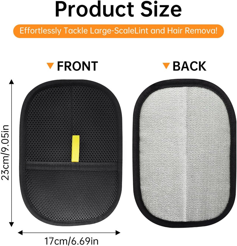 Pet Hair Removal Gloves (Pack of 2)