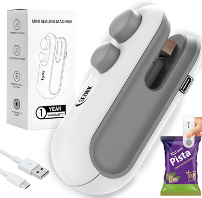 Portable mini sealing machine battery operated
